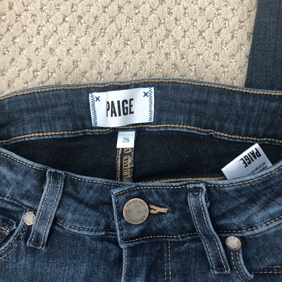 Paige Verdugo Ankle Jeans size 26 - Picture 4 of 5